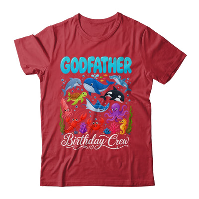 Godfather Birthday Crew Ocean Animals Birthday Under Sea Shirt & Hoodie | siriusteestore