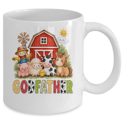 Godfather Farm Cow 1St Birthday Girl Boy Matching Family Mug | siriusteestore