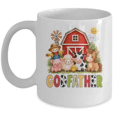 Godfather Farm Cow 1St Birthday Girl Boy Matching Family Mug | siriusteestore