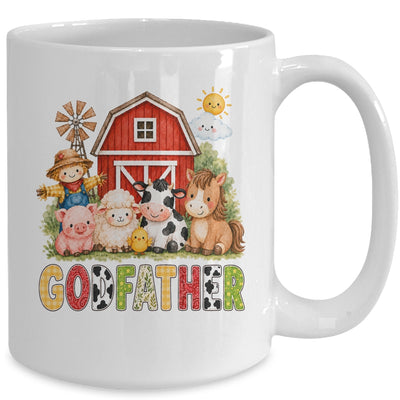 Godfather Farm Cow 1St Birthday Girl Boy Matching Family Mug | siriusteestore