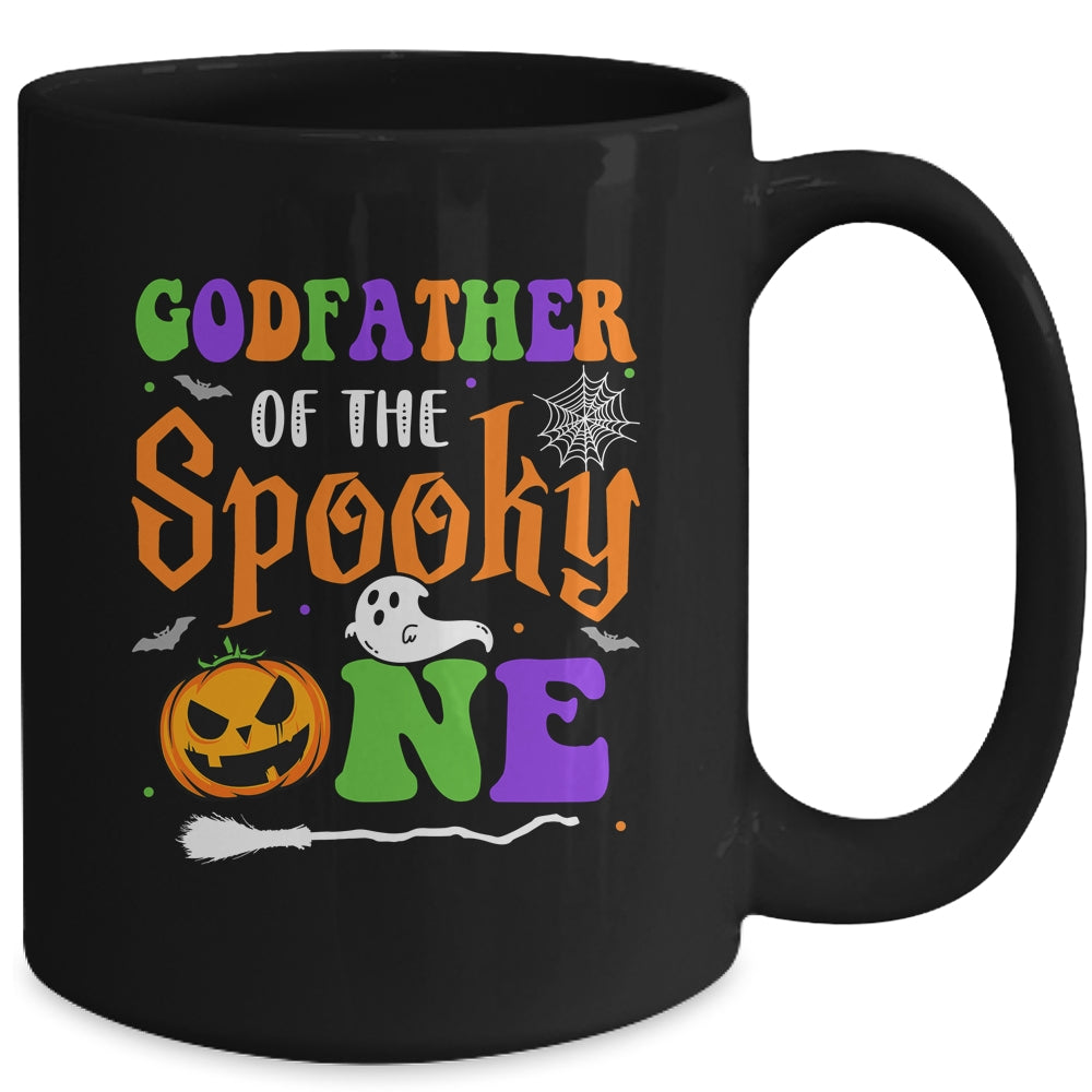 Godfather Halloween 1st Birthday Boy Matching Family Spooky Mug | siriusteestore