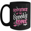 Godfather Halloween 1st Birthday Girl Matching Family Spooky Mug | siriusteestore