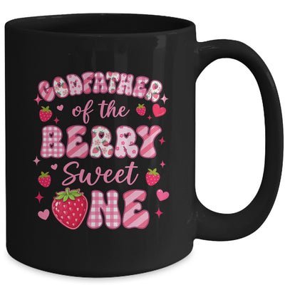 Godfather Of The Berry Sweet One Strawberry First Birthday Mug | siriusteestore