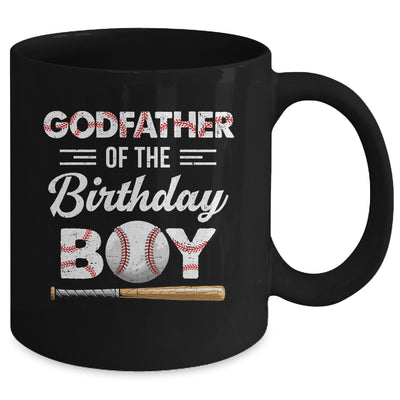 Godfather Of The Birthday Boy Baseball Matching Family Party Mug | siriusteestore