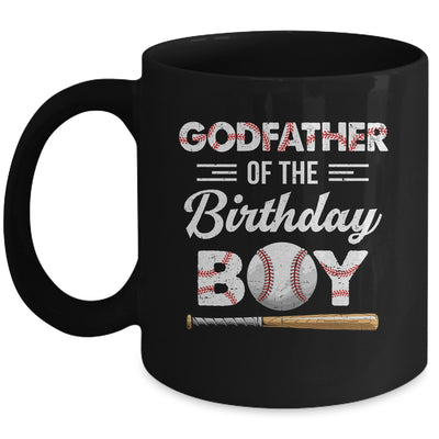 Godfather Of The Birthday Boy Baseball Matching Family Party Mug | siriusteestore