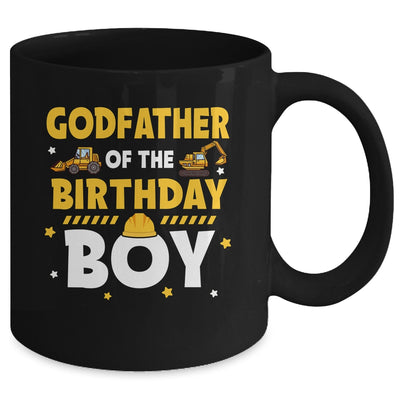 Godfather Of The Birthday Boy Construction Worker Party Mug | siriusteestore