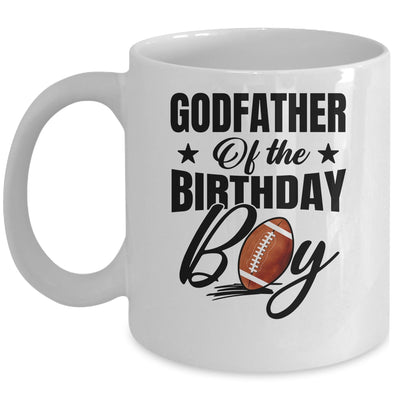 Godfather Of The Birthday Boy Football 1st Birthday Party Mug | siriusteestore