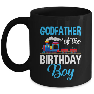 Godfather Of The Birthday Boy Railroad Train Theme Lover Mug | siriusteestore
