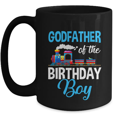 Godfather Of The Birthday Boy Railroad Train Theme Lover Mug | siriusteestore