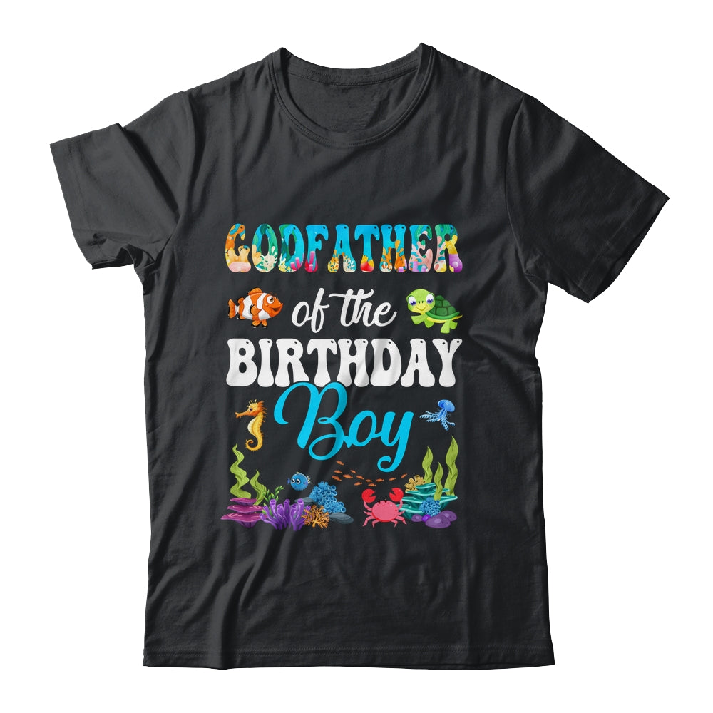 Godfather Of The Birthday Boy Sea Fish Ocean Aquarium Party Shirt & Hoodie | siriusteestore