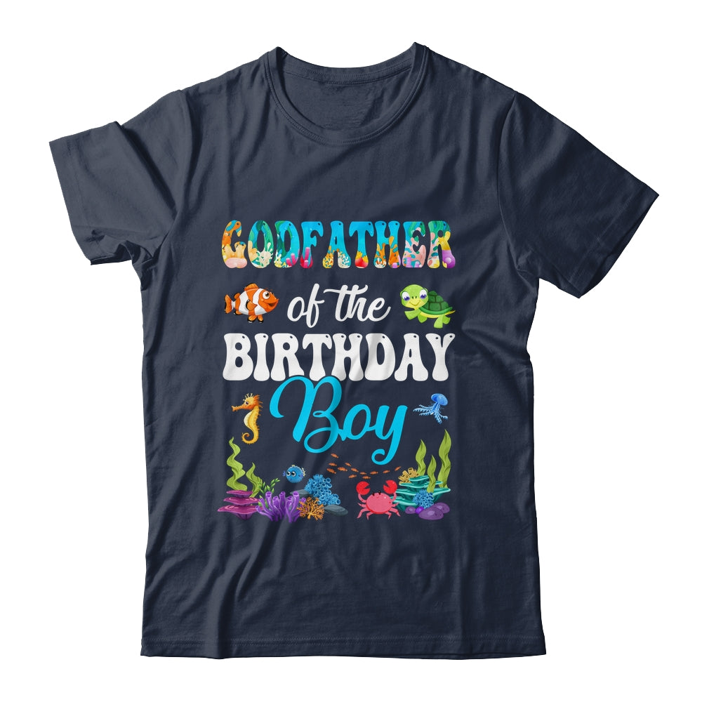 Godfather Of The Birthday Boy Sea Fish Ocean Aquarium Party Shirt & Hoodie | siriusteestore