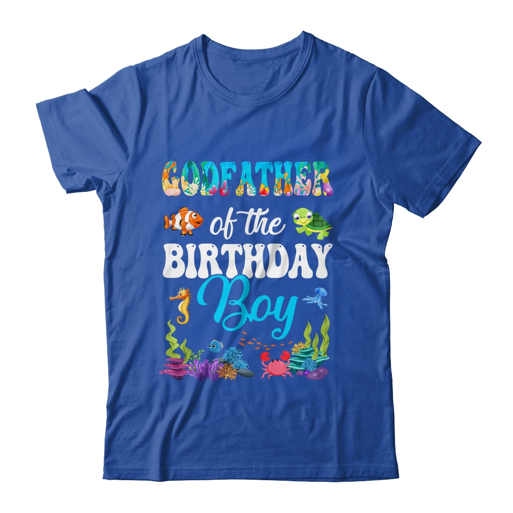 Godfather Of The Birthday Boy Sea Fish Ocean Aquarium Party Shirt & Hoodie | siriusteestore