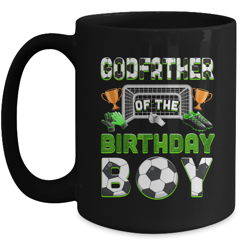 Godfather Of The Birthday Boy Soccer Family Matching Party Mug | siriusteestore