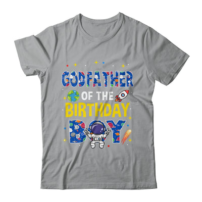 Godfather Of The Birthday Boy Space Astronaut Family Birthday Shirt & Hoodie | siriusteestore