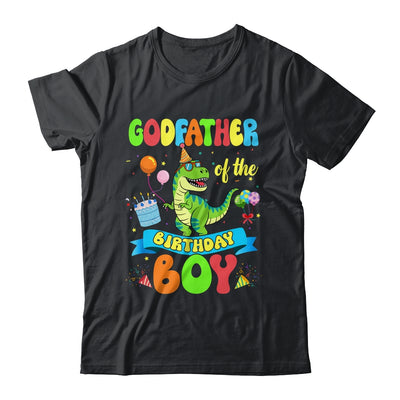 Godfather Of The Birthday Boy TRex Dinosaur Birthday Family Shirt & Hoodie | siriusteestore