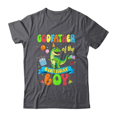 Godfather Of The Birthday Boy TRex Dinosaur Birthday Family Shirt & Hoodie | siriusteestore