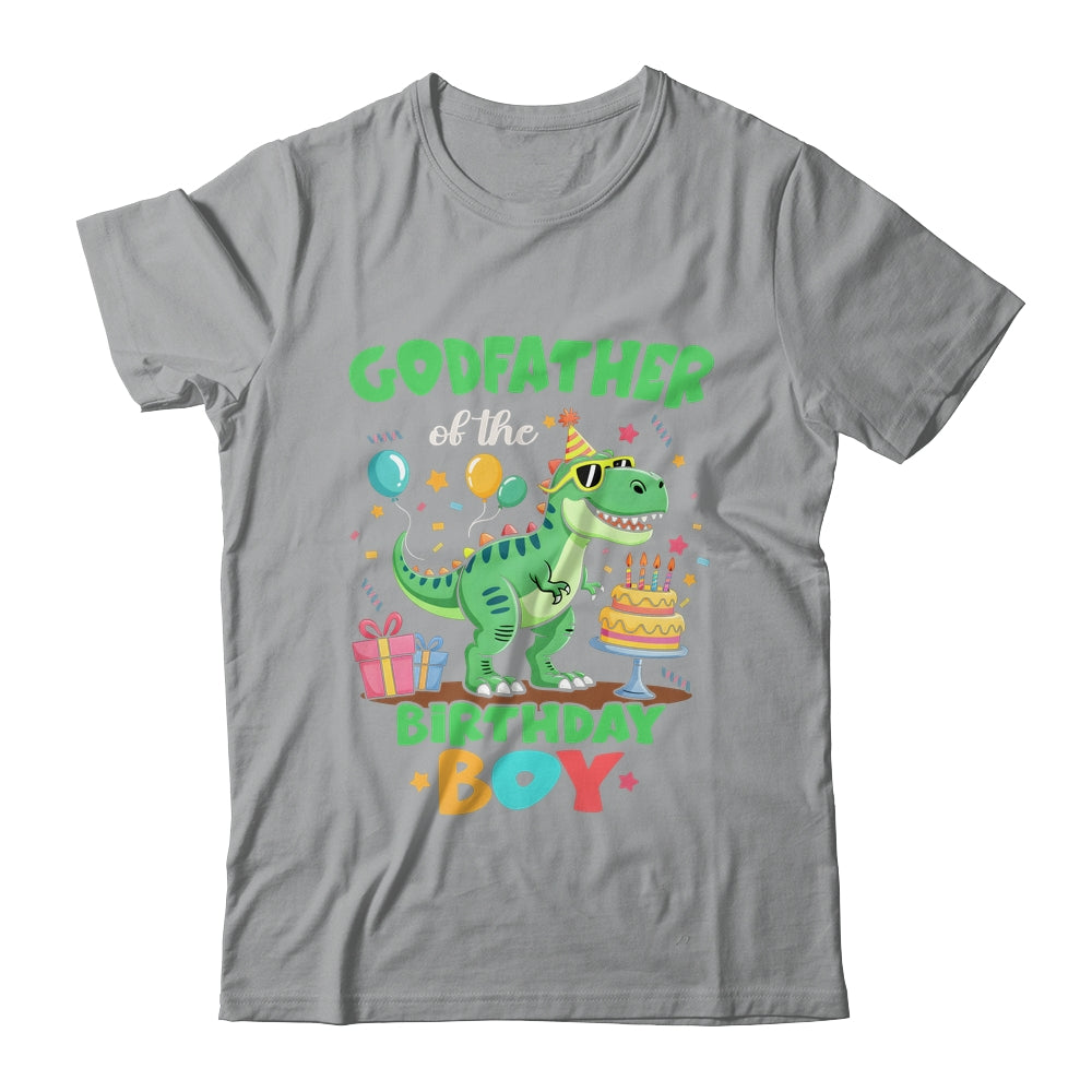 Godfather Of The Birthday Boy T Rex Dinosaur Family Party Shirt & Hoodie | siriusteestore