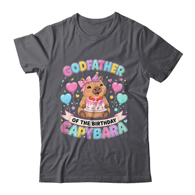 Godfather Of The Birthday Capybara Birthday Girl Family Shirt & Hoodie | siriusteestore