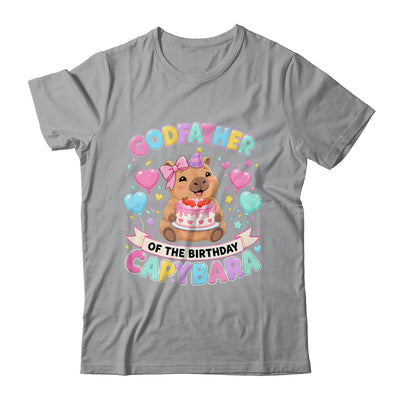 Godfather Of The Birthday Capybara Birthday Girl Family Shirt & Hoodie | siriusteestore