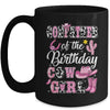 Godfather Of The Birthday Cow Girl Western Cowgirl 1st Birthday Mug | siriusteestore
