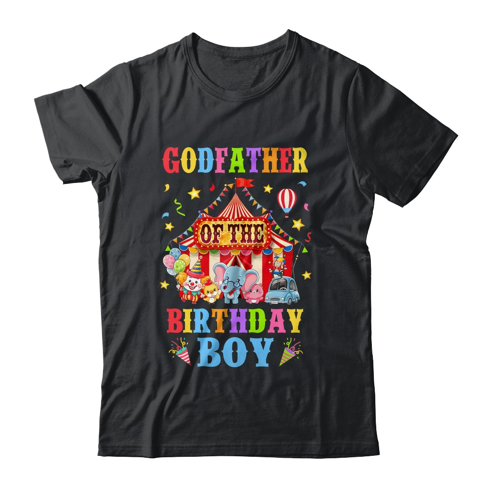 Godfather Of The Birthday For Boy Circus Carnival Theme Party Shirt & Hoodie | siriusteestore