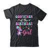 Godfather Of The Birthday For Girl Dinosaur T-Rex Party Family Shirt & Hoodie | siriusteestore