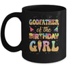 Godfather Of The Birthday Girl 1st Ice Cream Party Family Mug | siriusteestore