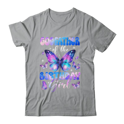 Godfather Of The Birthday Girl Butterfly Family Matching Shirt & Hoodie | siriusteestore