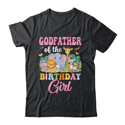 Godfather Of The Birthday Girl Kids Safari Jungle Animal Shirt & Hoodie | siriusteestore
