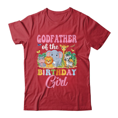 Godfather Of The Birthday Girl Kids Safari Jungle Animal Shirt & Hoodie | siriusteestore