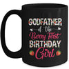 Godfather Of The Birthday Girl Strawberry Berry 1st Birthday Girl Mug | siriusteestore