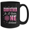 Godfather Of The Birthday Girl Winter Onederland 1st Birthday Mug | siriusteestore