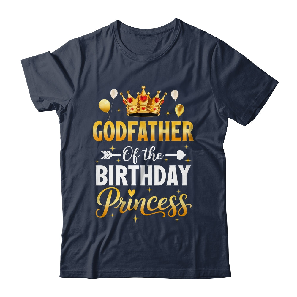 Godfather Of The Birthday Princess Birthday Girl Family Kid Shirt & Hoodie | siriusteestore