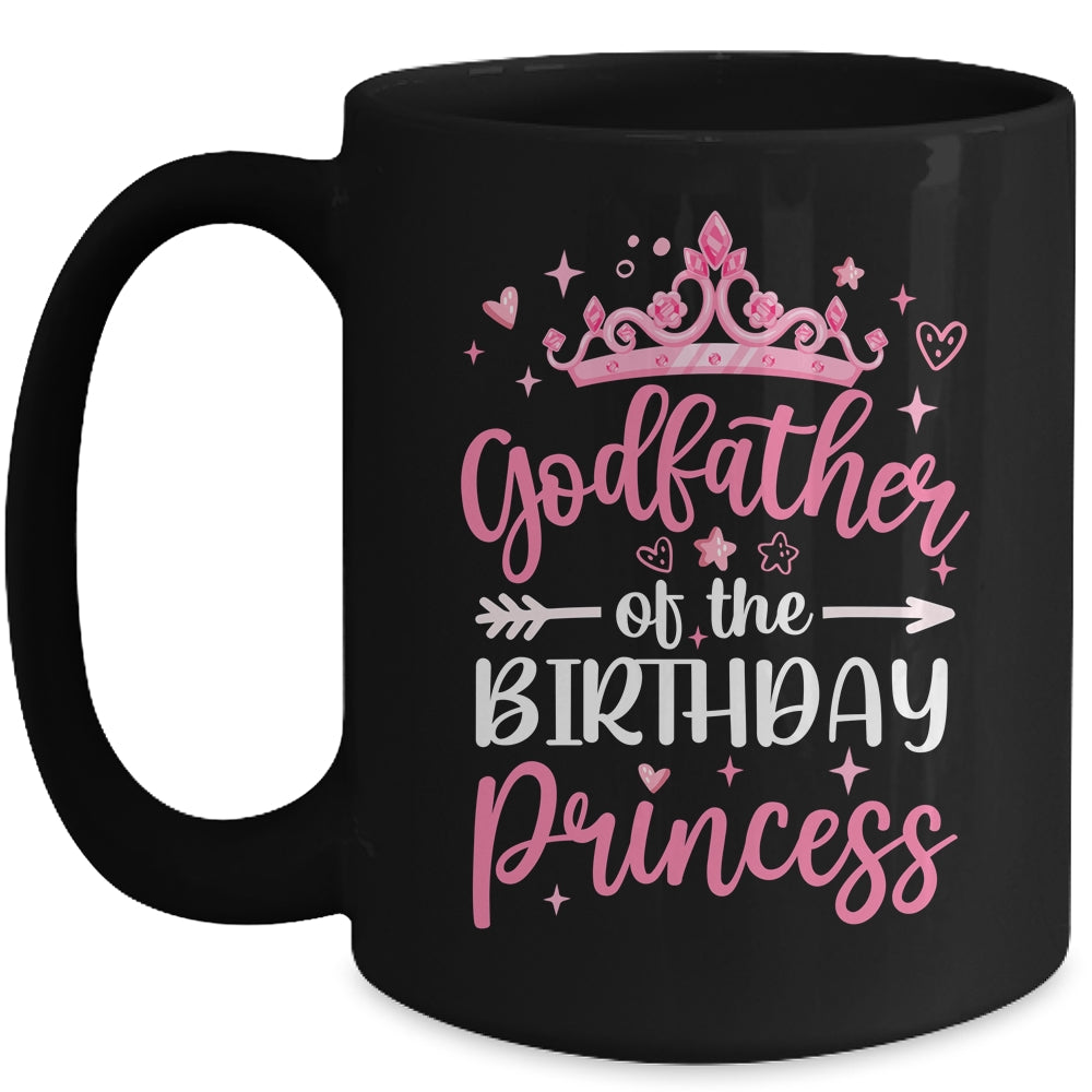 Godfather Of The Birthday Princess Birthday Girl Kid Family Mug | siriusteestore