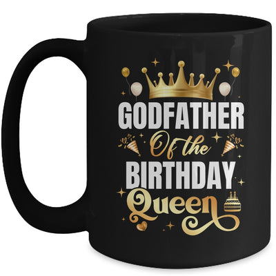 Godfather Of The Birthday Queen Funny Matching Birthday Party Mug | siriusteestore