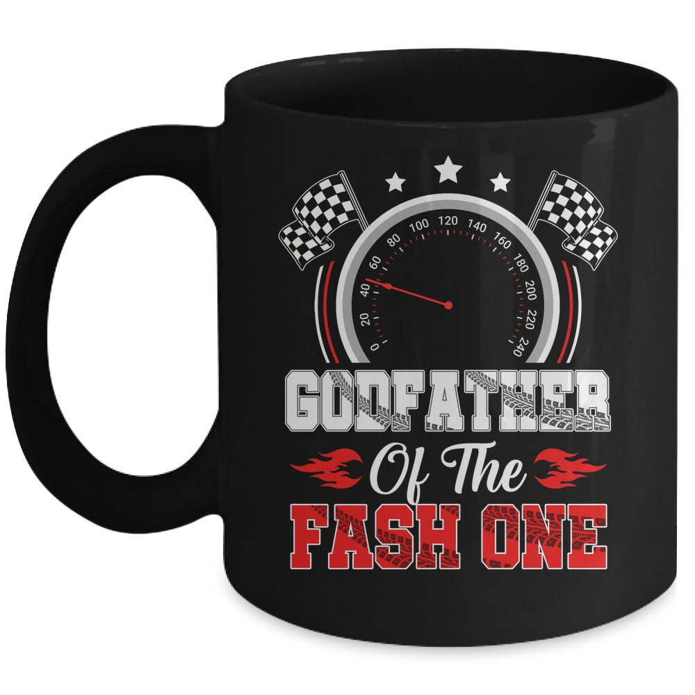 Godfather Of The Fast One 1st Birthday Racing Car Family Mug | siriusteestore