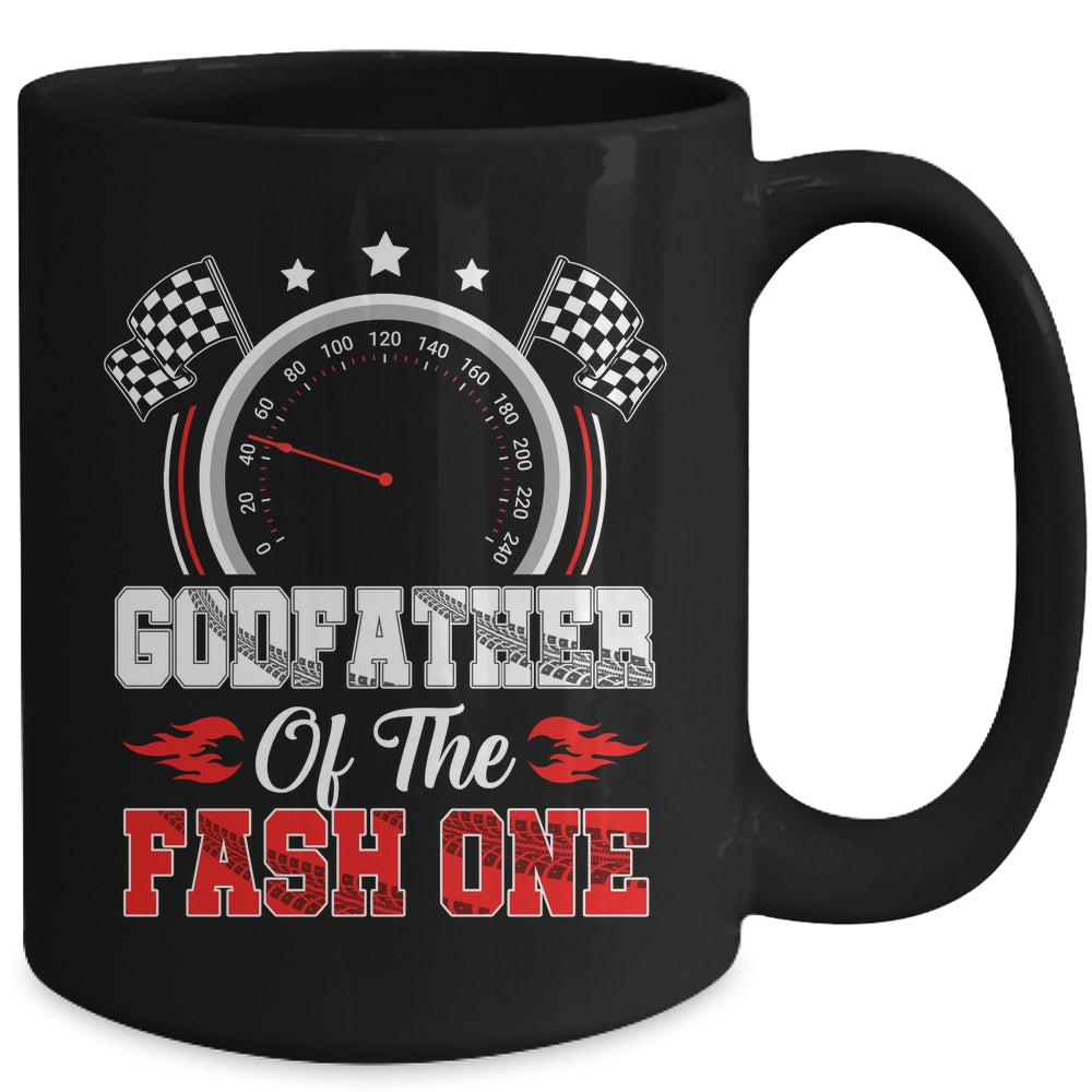 Godfather Of The Fast One 1st Birthday Racing Car Family Mug | siriusteestore