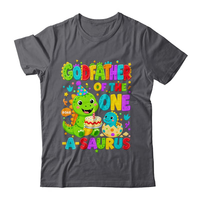 Godfather Of The One-A-Saurus 1St Birthday Boy T-Rex Dinosaur Shirt & Hoodie | siriusteestore