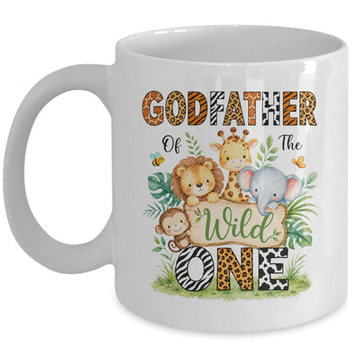Godfather Of The Wild One First Birthday Boy Jungle Safari Mug | siriusteestore