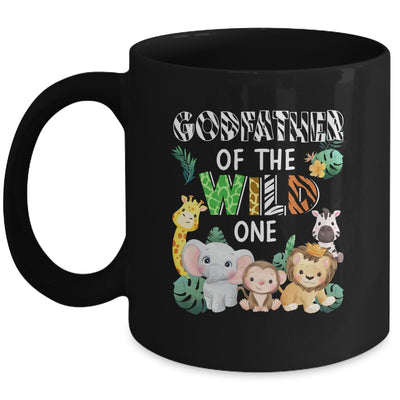Godfather Of The Wild One Zoo Theme Birthday Safari Animal Mug | siriusteestore