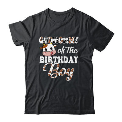 Godmommy Of The Birthday Boy Cow Farm 1st Birthday Boy Shirt & Hoodie | siriusteestore