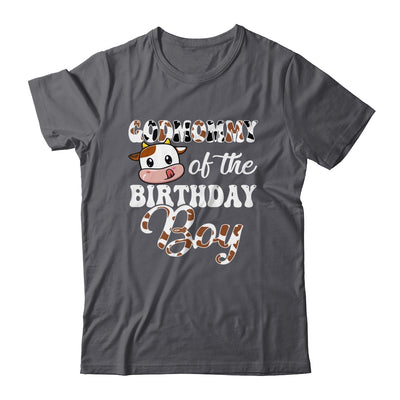 Godmommy Of The Birthday Boy Cow Farm 1st Birthday Boy Shirt & Hoodie | siriusteestore