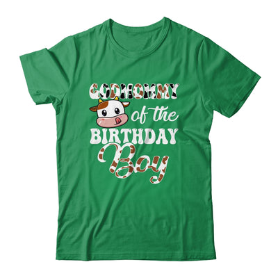Godmommy Of The Birthday Boy Cow Farm 1st Birthday Boy Shirt & Hoodie | siriusteestore