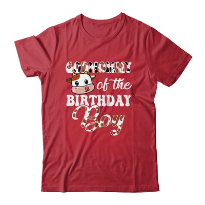 Godmommy Of The Birthday Boy Cow Farm 1st Birthday Boy Shirt & Hoodie | siriusteestore