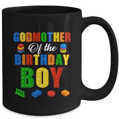 Godmother Birthday Boy Master Builder Building Bricks Blocks Mug | siriusteestore