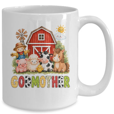 Godmother Farm Cow 1St Birthday Girl Boy Matching Family Mug | siriusteestore