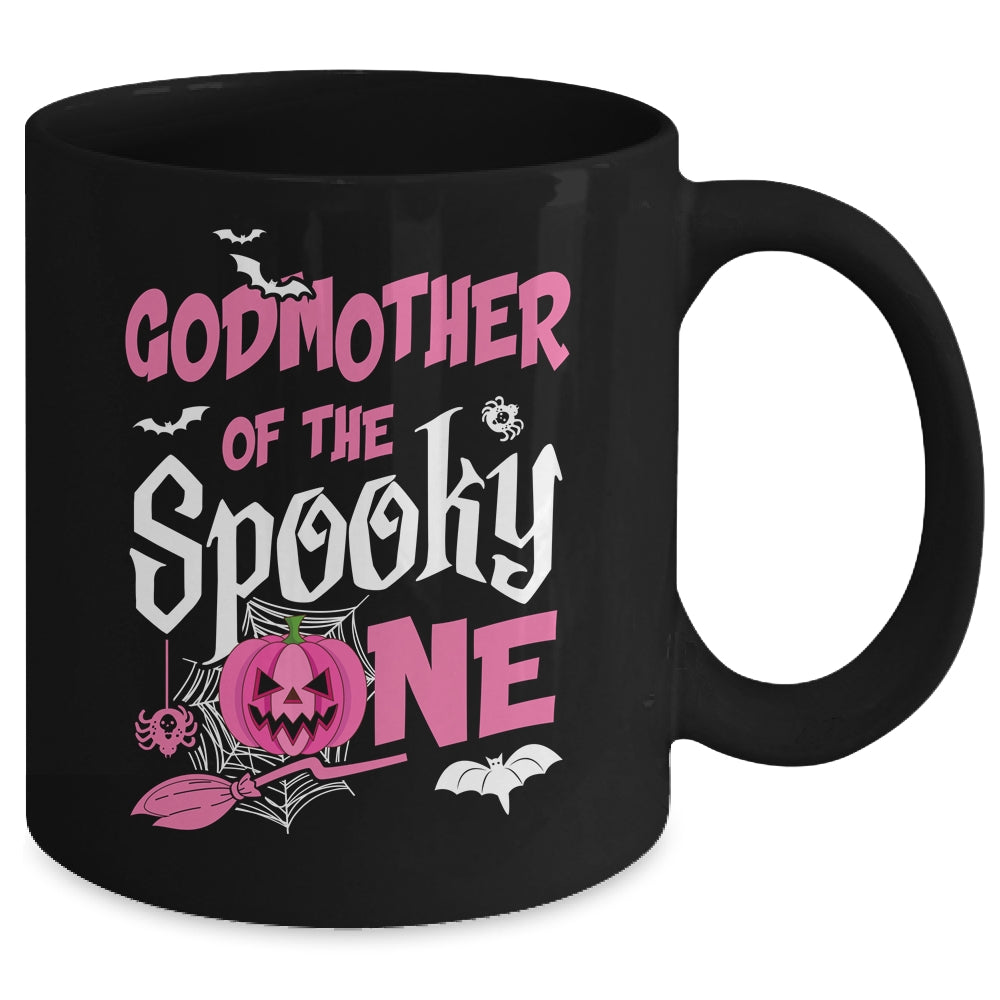 Godmother Halloween 1st Birthday Girl Matching Family Spooky Mug | siriusteestore