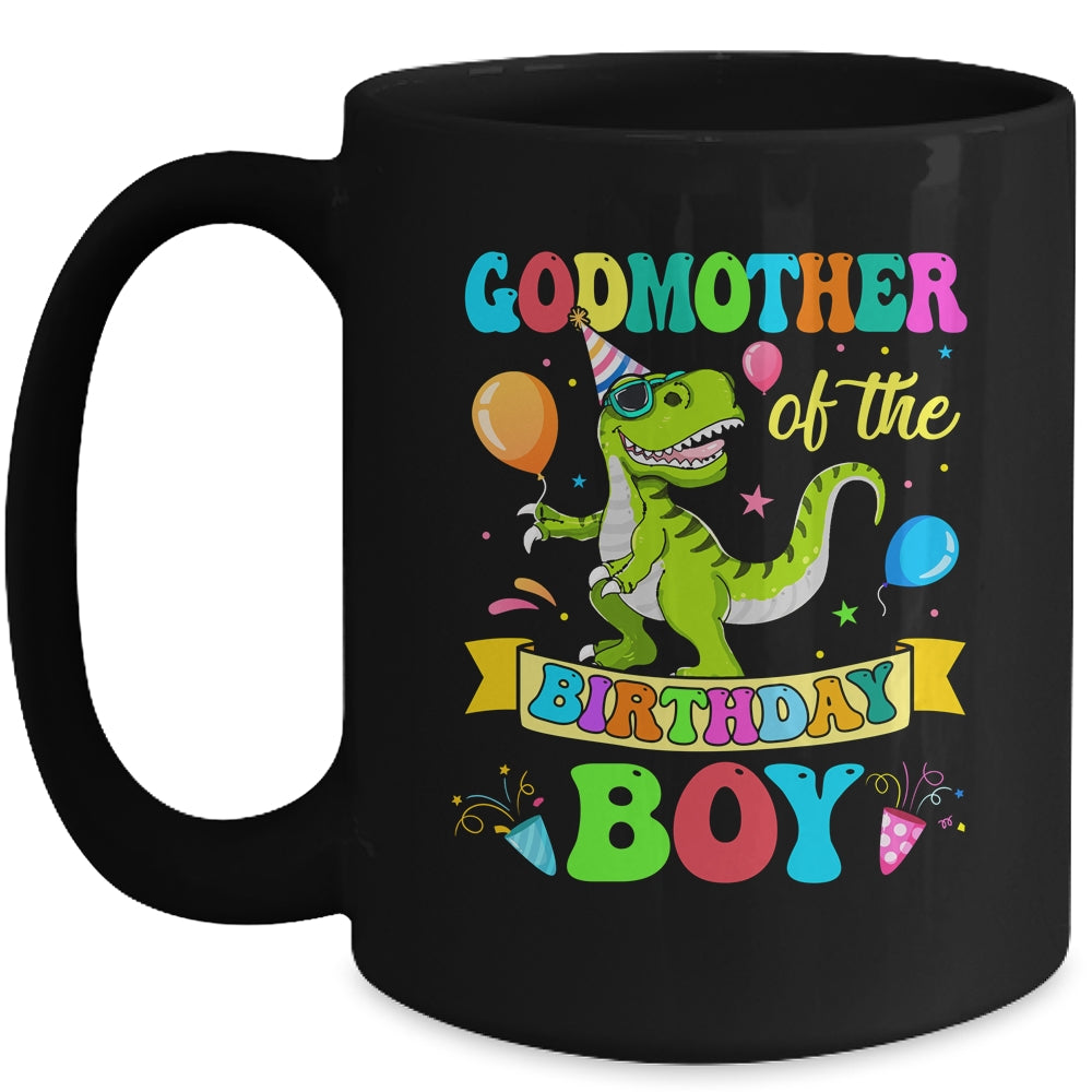 Godmother Of The Birthday Boy Matching Family Party Mug | siriusteestore
