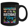 Godmother Of The Birthday Boy Sea Fish Ocean Aquarium Party Mug | siriusteestore