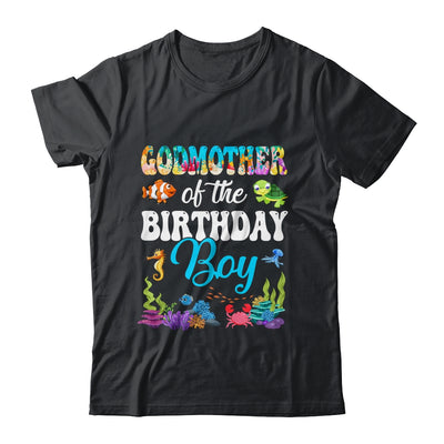 Godmother Of The Birthday Boy Sea Fish Ocean Aquarium Party Shirt & Hoodie | siriusteestore